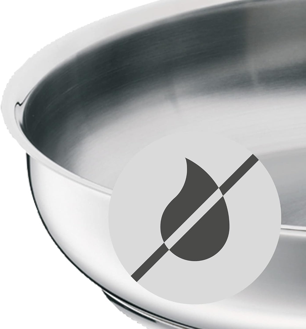 WMF Profi Servier-/Bratpfanne 28 cm Induktion, Cromargan Edelstahlpfanne, ohne Deckel Töpfe und Pfannen Naty Shop