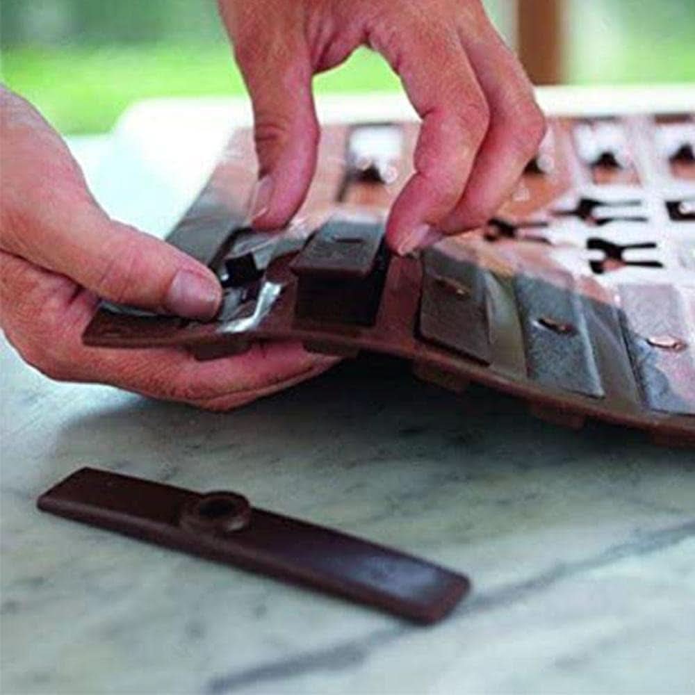 Silikomart 22.151.77.0065 C3D 01, Schokoladenbaum 3D-Küche Naty Shop