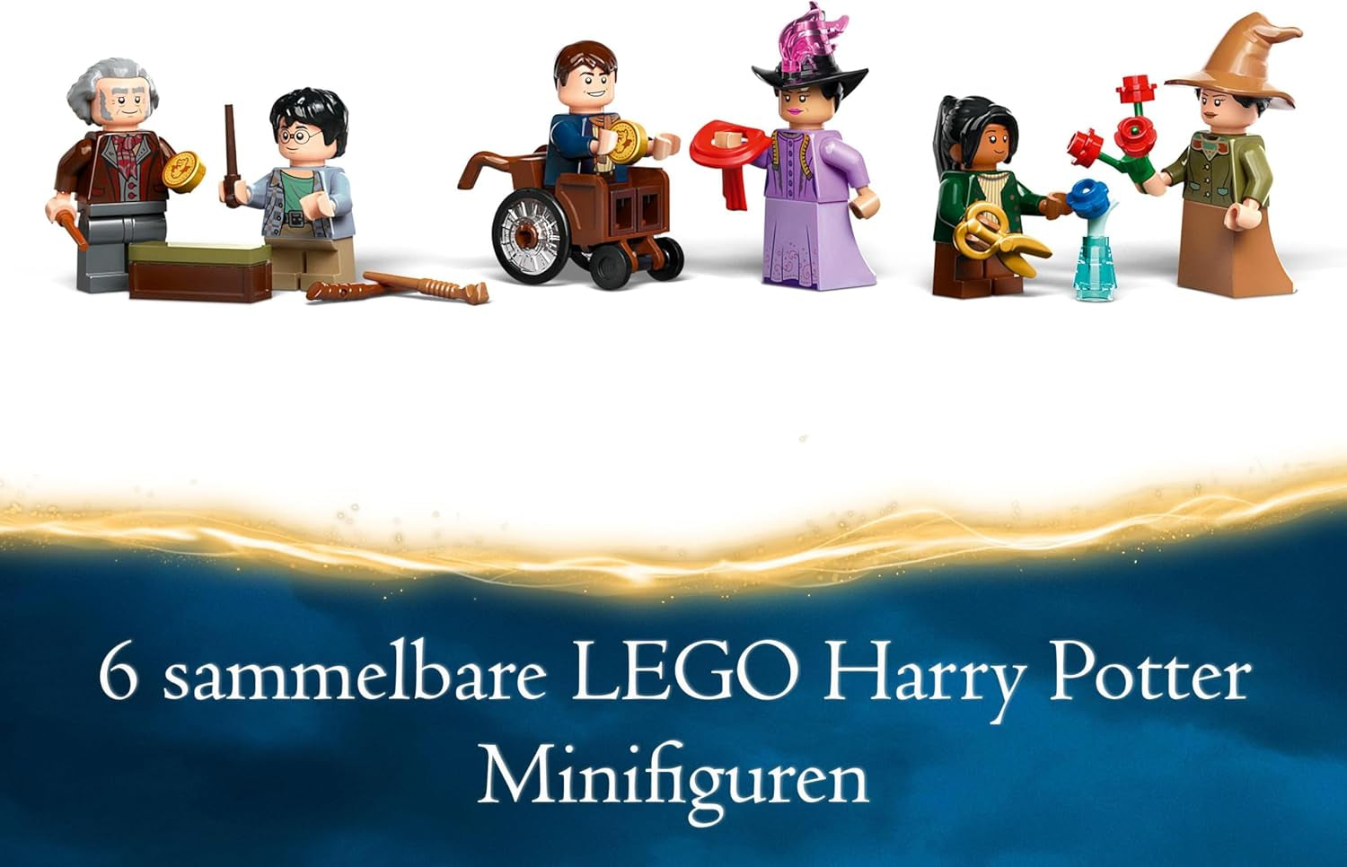 LEGO Harry Potter Ollivanders & Madam Malkins Anzüge, Länder der Winkelgasse, Kinderspielset, Zaubererspielzeug, Fantasy-Geschenke für Mädchen, Jungen und Fans ab 8 Jahren 76439 Bausets Besuche den LEGO-Store