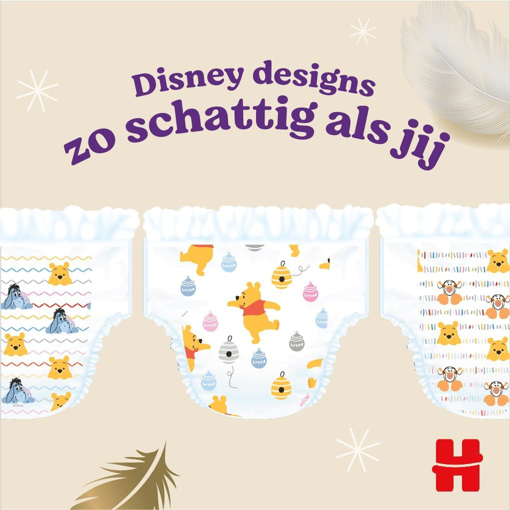 Huggies Extra Care Windeln, Größe 5 (12-17 kg), Disney-Design, 96 Stück
