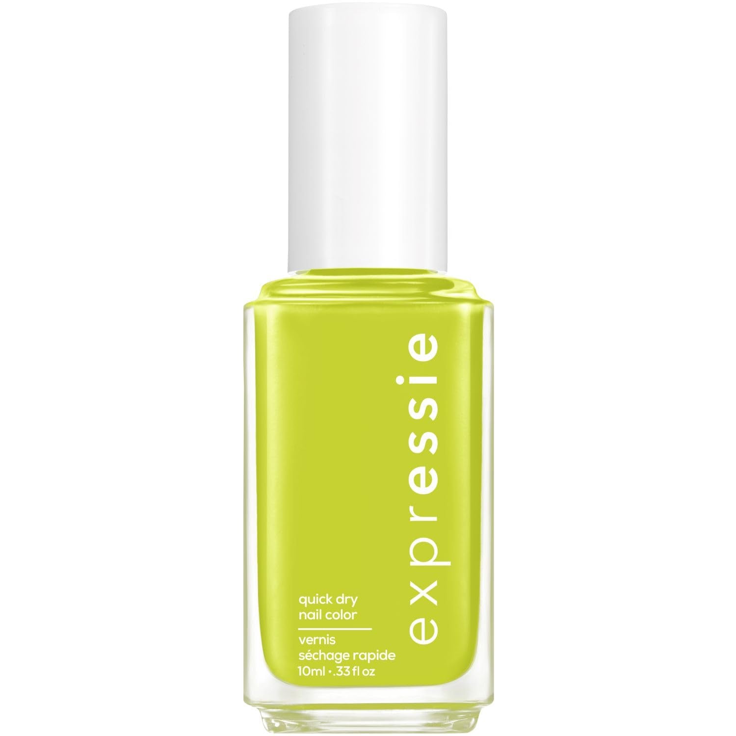 Essie Schnelltrocknender Nagellack „Expression“, vegane Formel ohne tierische Inhaltsstoffe, Nr. 565 Hauptfigur Moment, grün, 1 x 10 ml