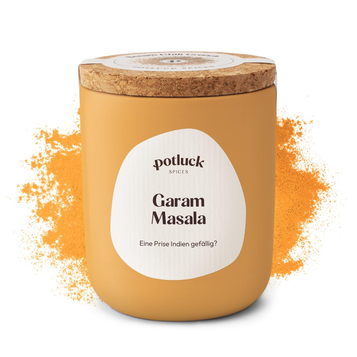 Potluck | Umami Crunch | Würzmischung im Keramiktopf | 75 g | Vegan, glutenfrei und mit natürlichen Zutaten