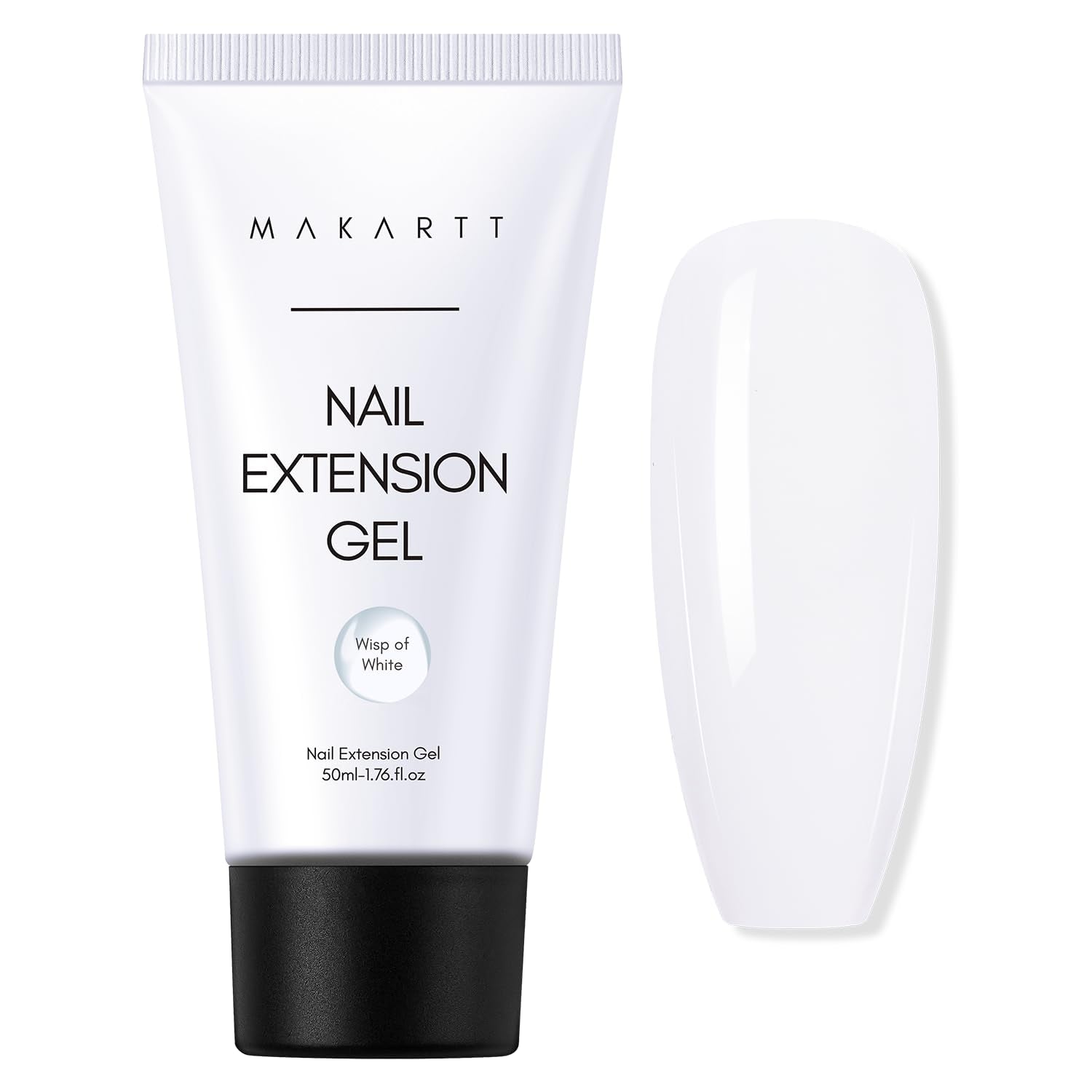 Gel pentru extensii de unghii Makartt Poly - Gel acrilic pentru extensii, gel pentru întărirea unghiilor, decorarea unghiilor, 50 ml (Violet)