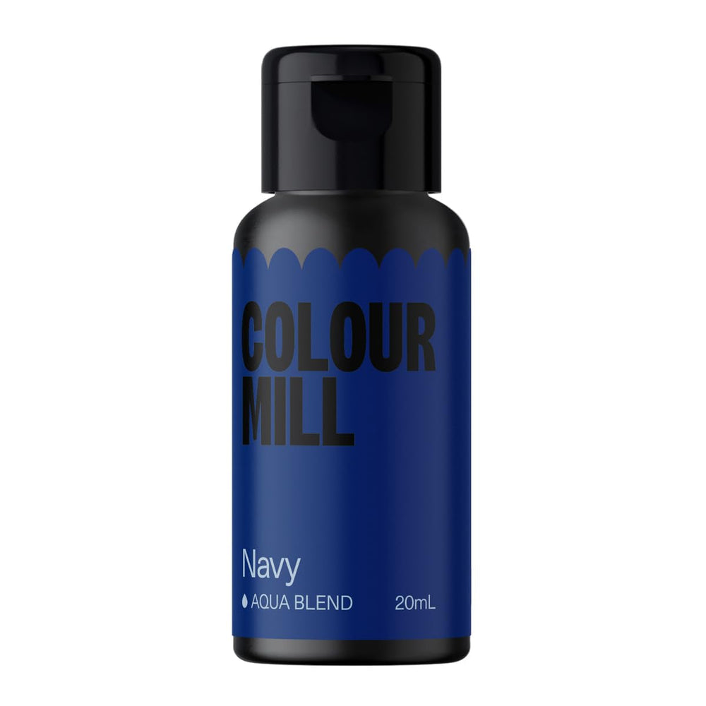 Colorant alimentar pe bază de apă Colour Mill Aqua Blend Burgundy - Foarte intens, concentrat, vegan - 20 ml