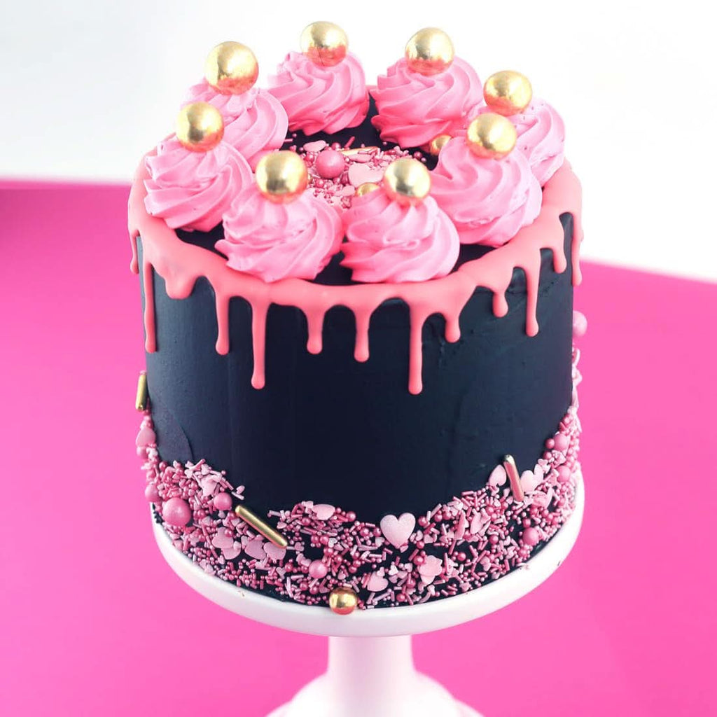 Super Streusel, Sprinkles roz - auriu Sprinkles Naty Shop