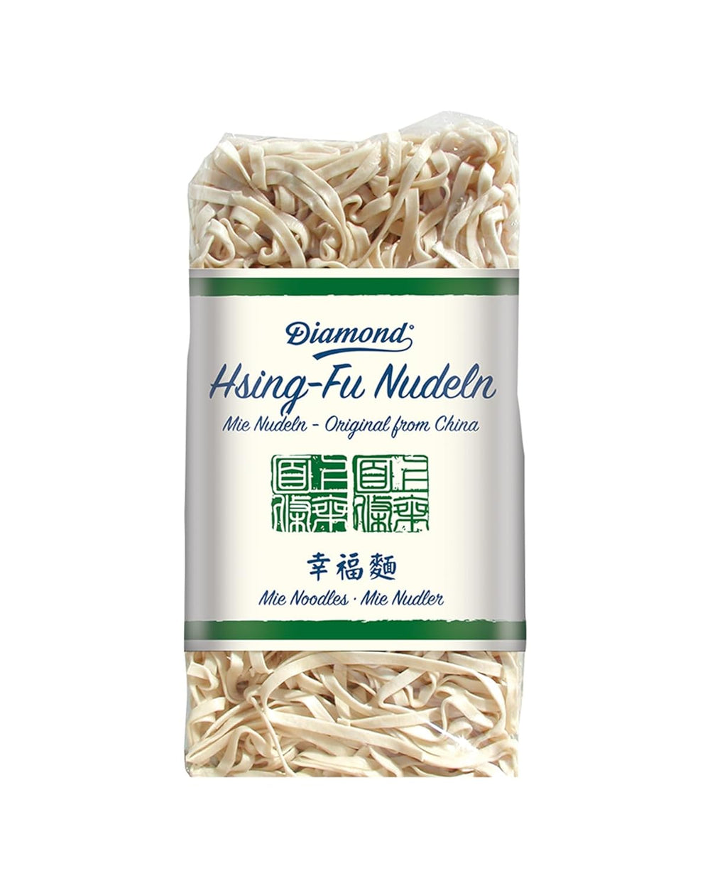 DIAMOND Hsing-Fu-Nudeln, asiatische Weizenmehl-Mie-Nudeln für Wok- und Wok-Gerichte – 12 x 250 g