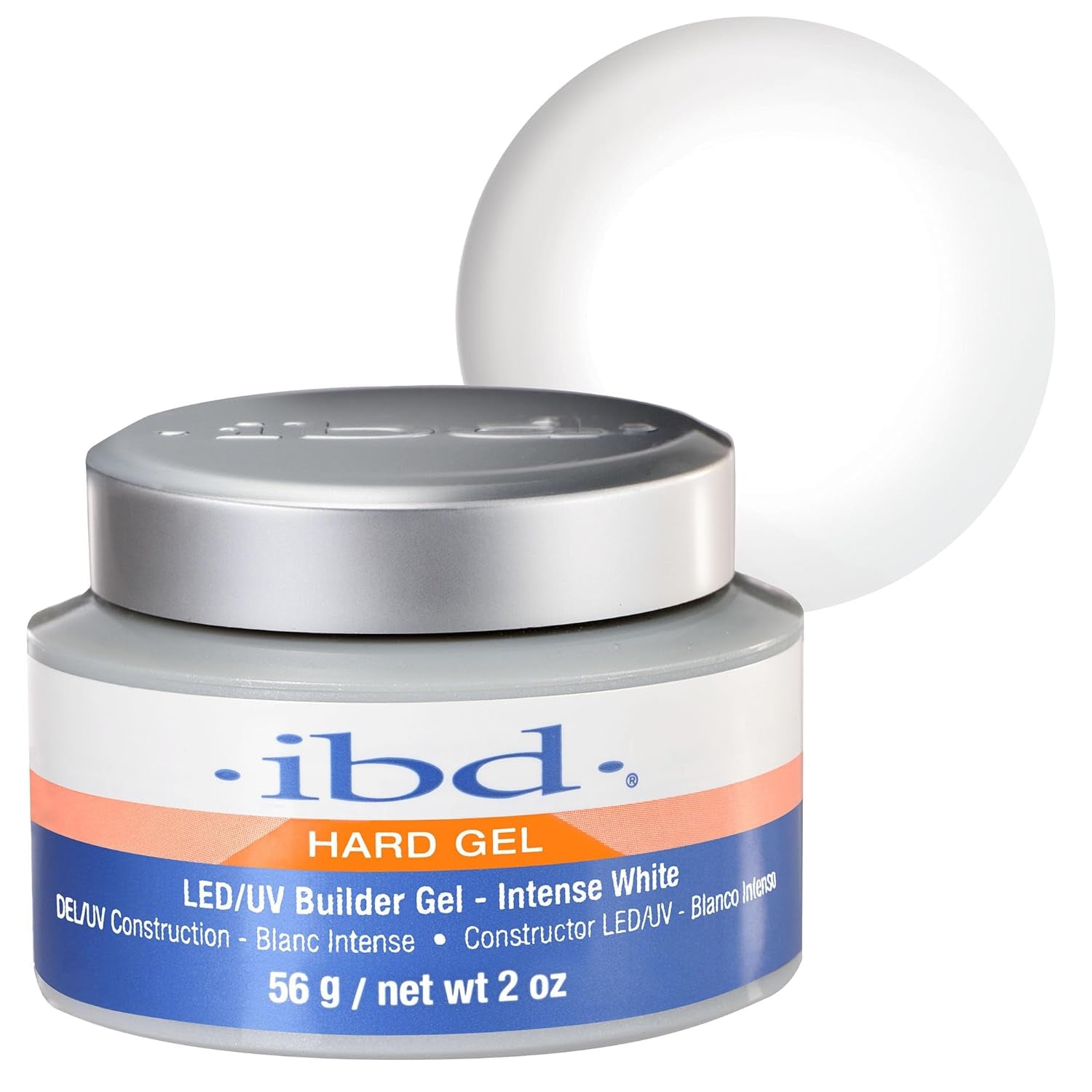 IBD Hard Gel – Gel de construcție LED/UV roz II, 1 pachet (1 x 56 g) – Fabricat în SUA – Construcție unghii acasă – Fără programări sau saloane de unghii zgomotoase