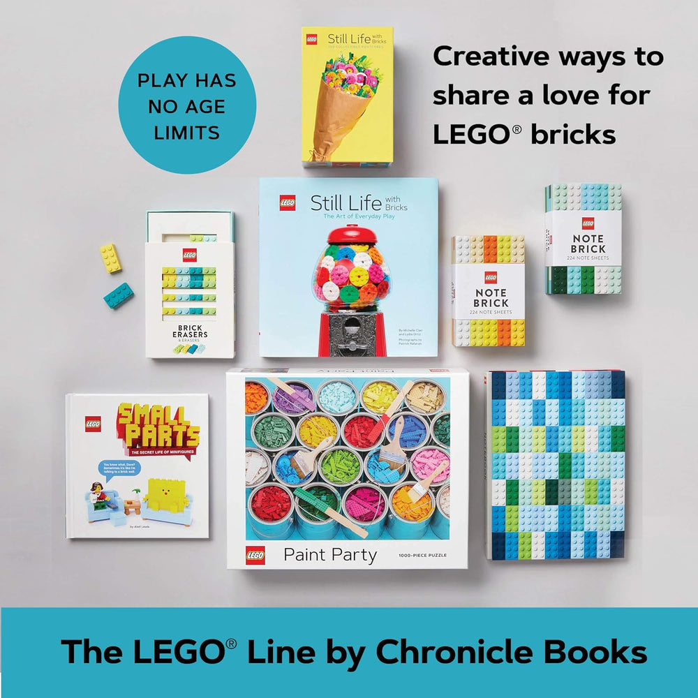 LEGO® Notizstein (Blau-Grün): 224 Notizblätter (LEGO x Chronicle Books)