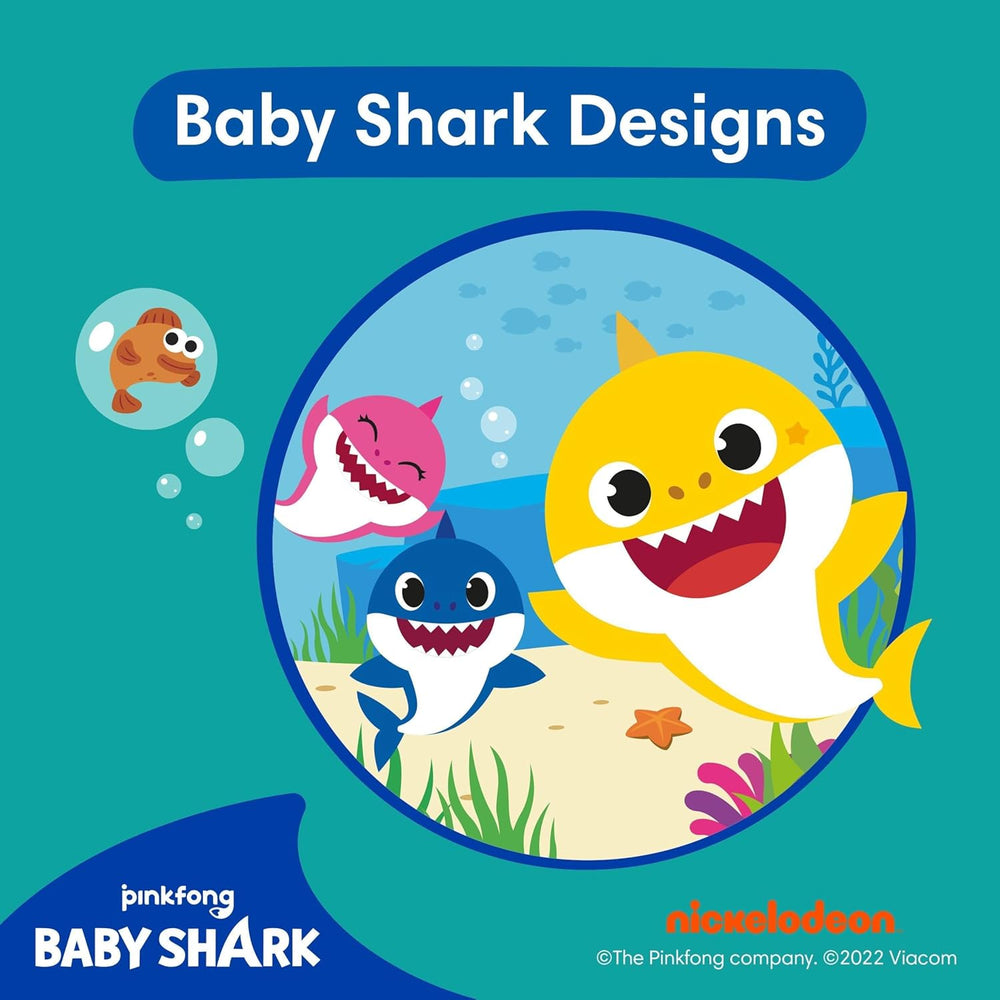 Pampers Größe 5–6 Splashers Baby Shark Limited Edition 10er-Pack Einweg-Schwimmwindeln für sicheren Wasserschutz