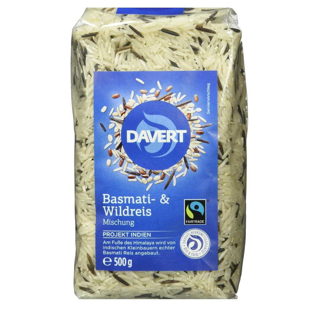 Davert Basmati- und Wildreismischung, Bio, 500g