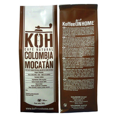 Kaffee Kolumbien Mocatán – Ganze Bohnen – 100% Arabica – Natürlich geröstet – Fruchtiges Aroma – Single Origin Spezialität – 500g Kaffeegenuss
