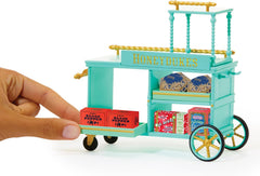 MGA's Miniverse Make It Mini Honeydukes Trolley- Harry Potter Mini-Sammlerstücke, 50+ Teile, Kunstharz-Bastelspiel, Nachgebildete Lebensmittel, Für Sammler & Kinder ab 8, Nicht ESSBAR