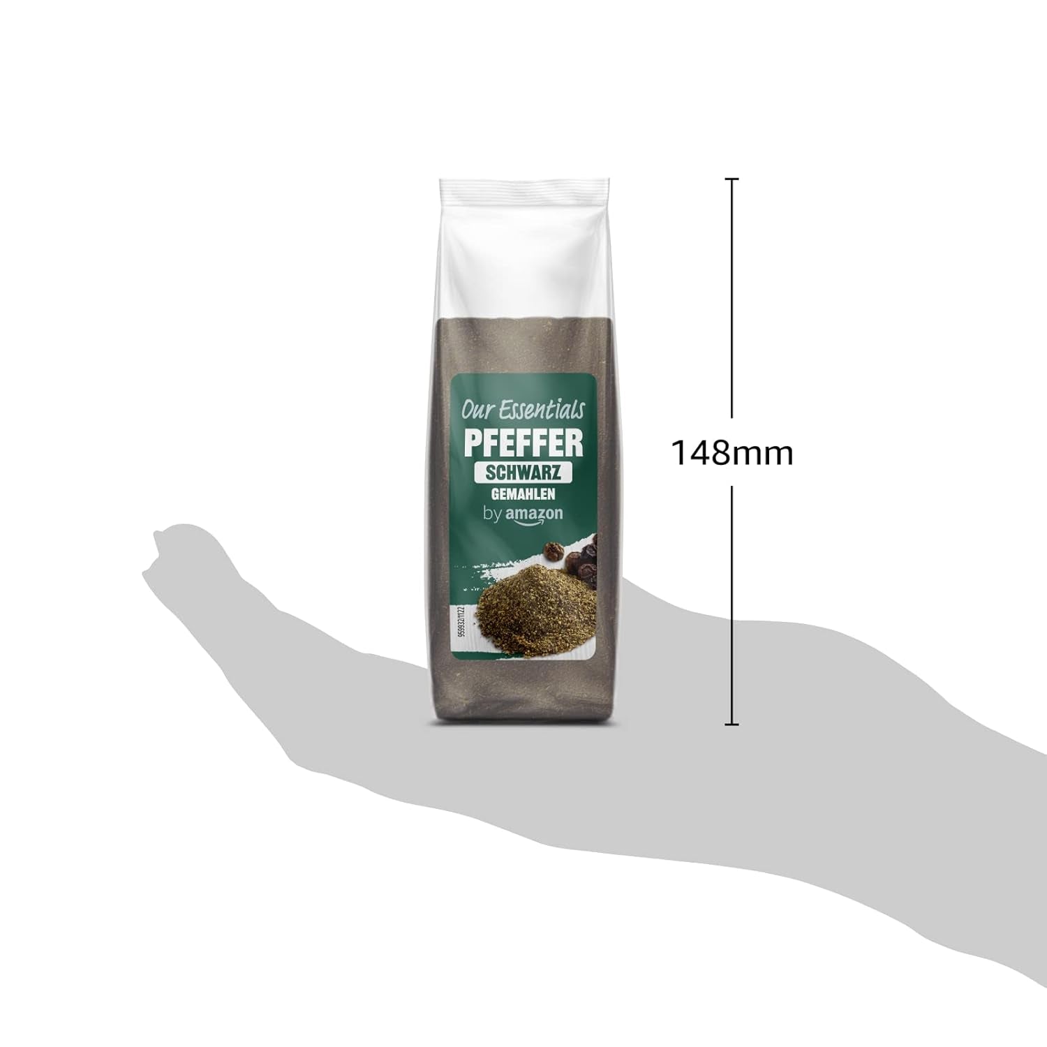 von Amazon Schwarzer Pfeffer gemahlen, 100g