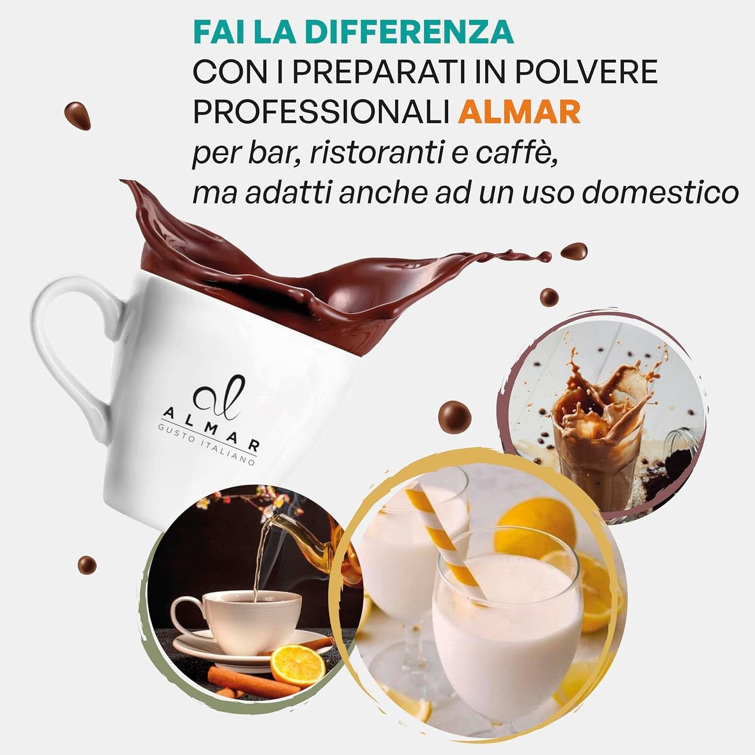 Ciocolată caldă italiană aromă Cortina CLASSIC - (15 X 30 g) Porție unică plic, 450 g Cacao si Ciocolata Calda Naty Shop