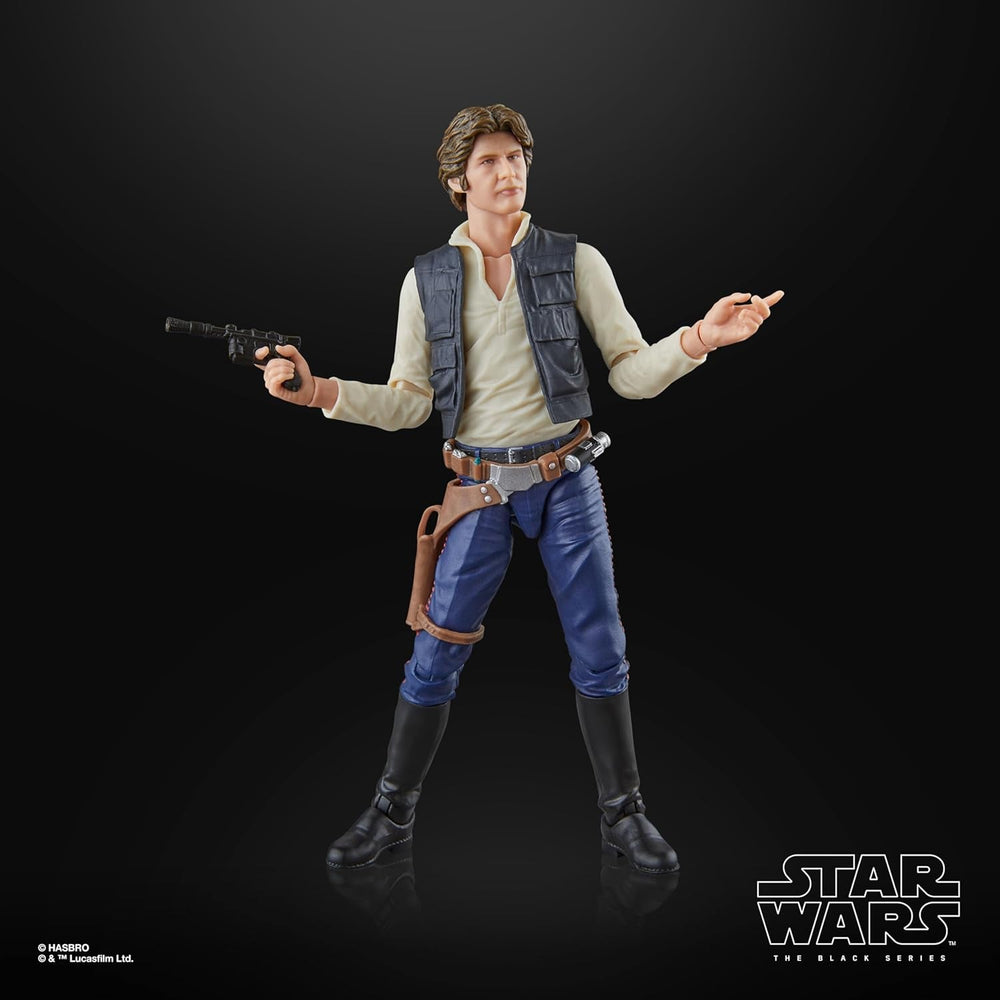 Star Wars The Black Series Han Solo, Star Wars: A Hope Premium-Sammel-Actionfigur (15 cm) Actionfiguren Naty Shop