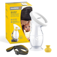 Medela Muttermilchauffangbehälter aus Silikon Zubehör Essen und Stillen Bebe Naty Shop Silikon Handmilchpumpe