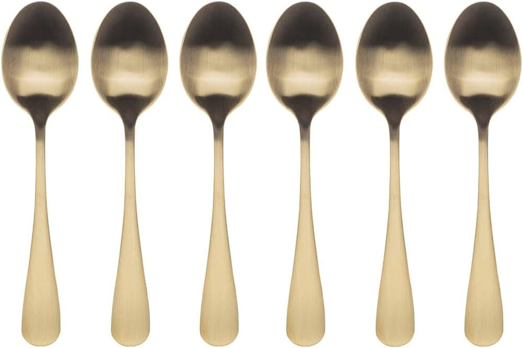 BERGNER MUNICH - Set de tacâmuri din oțel inoxidabil din 24 de piese Bucatarie Naty Shop Șampanie 6 bucăți