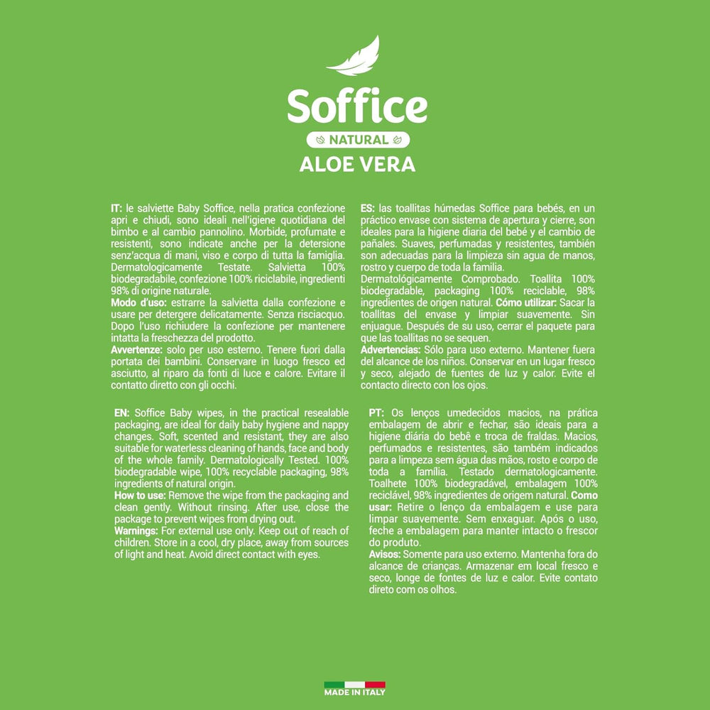 Reinigungstücher für Babys und Kleinkinder – Feuchtigkeitsspendende Formel für die tägliche Hygiene von Babys und Kleinkindern – 12 Packungen mit 64 Tüchern