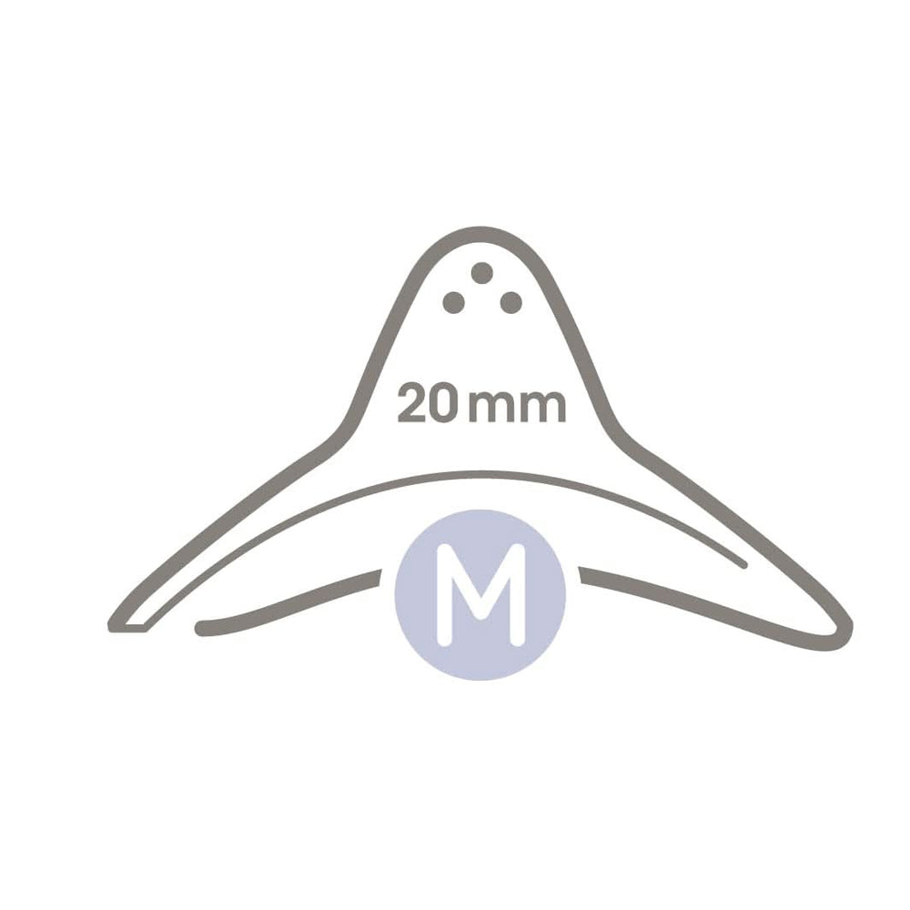 Nip® First Moments Stillhütchen, 2 Stück Lebensmittel- und Stillzubehör Bebe Naty Shop