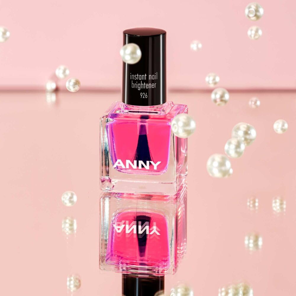 ANNY Instant Nail Brightener – Natürlicher Pflege-Nagellack mit optisch aufhellender Wirkung – 15 ml