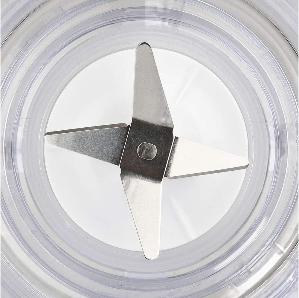 Girmi FR46 Elektrischer Mixer, 1,5 Liter, 2 Geschwindigkeiten Mit Pulse-Funktion, 4 Edelstahlklingen, Messbecherdeckel, Messbecher Mit Skala, Sicherheitseinrichtung, Weiß/Rot Bucatarie Naty Shop