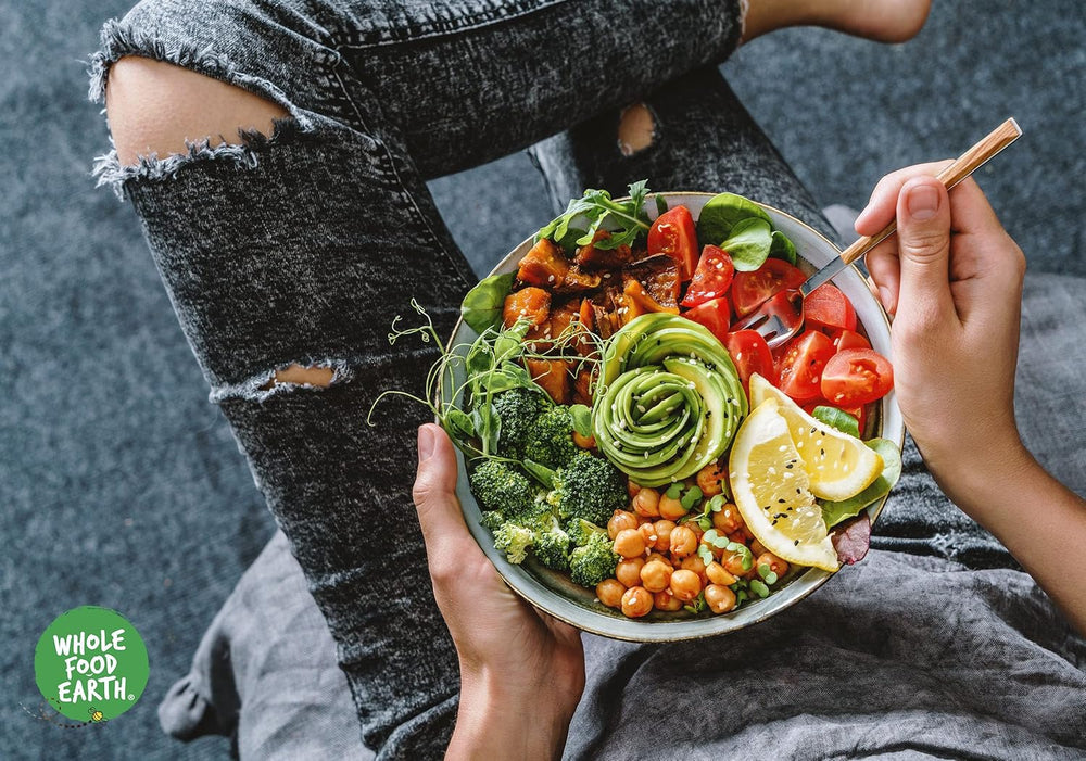 Wholefood Earth Kichererbsen, 8 mm (ideal für Hummus), gentechnikfrei, natürlich, vegan, milchfrei, ohne Zuckerzusatz, 2 kg