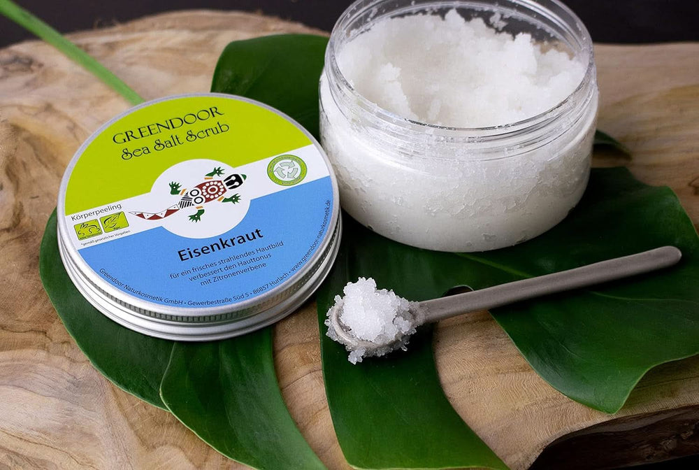 GREENDOOR Körperpeeling, vegan, Zitronenduft, 280 g Kosmetik und Schönheit Naty Shop