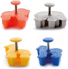 734700 Mașini de forfecat Safari cu ejector, 4 bucăți