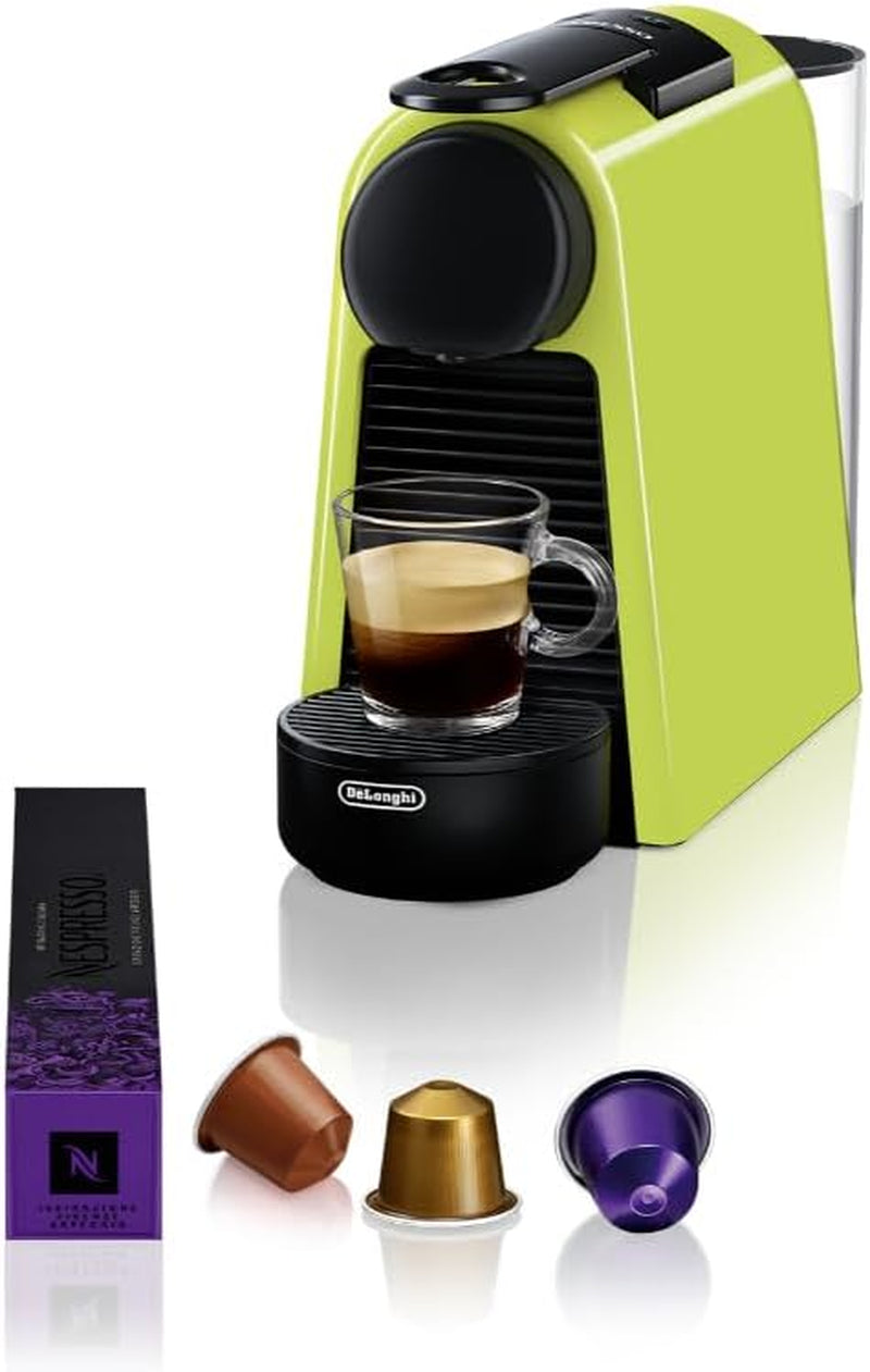Espressor cu capsule Nespresso De'Longhi Essenza Mini, negru | Presiune pompă 19 bar | Rezervor de apă 0,6 l | Pentru espresso și lungo | Espressor mic – Momente mari de cafea | EN85.B