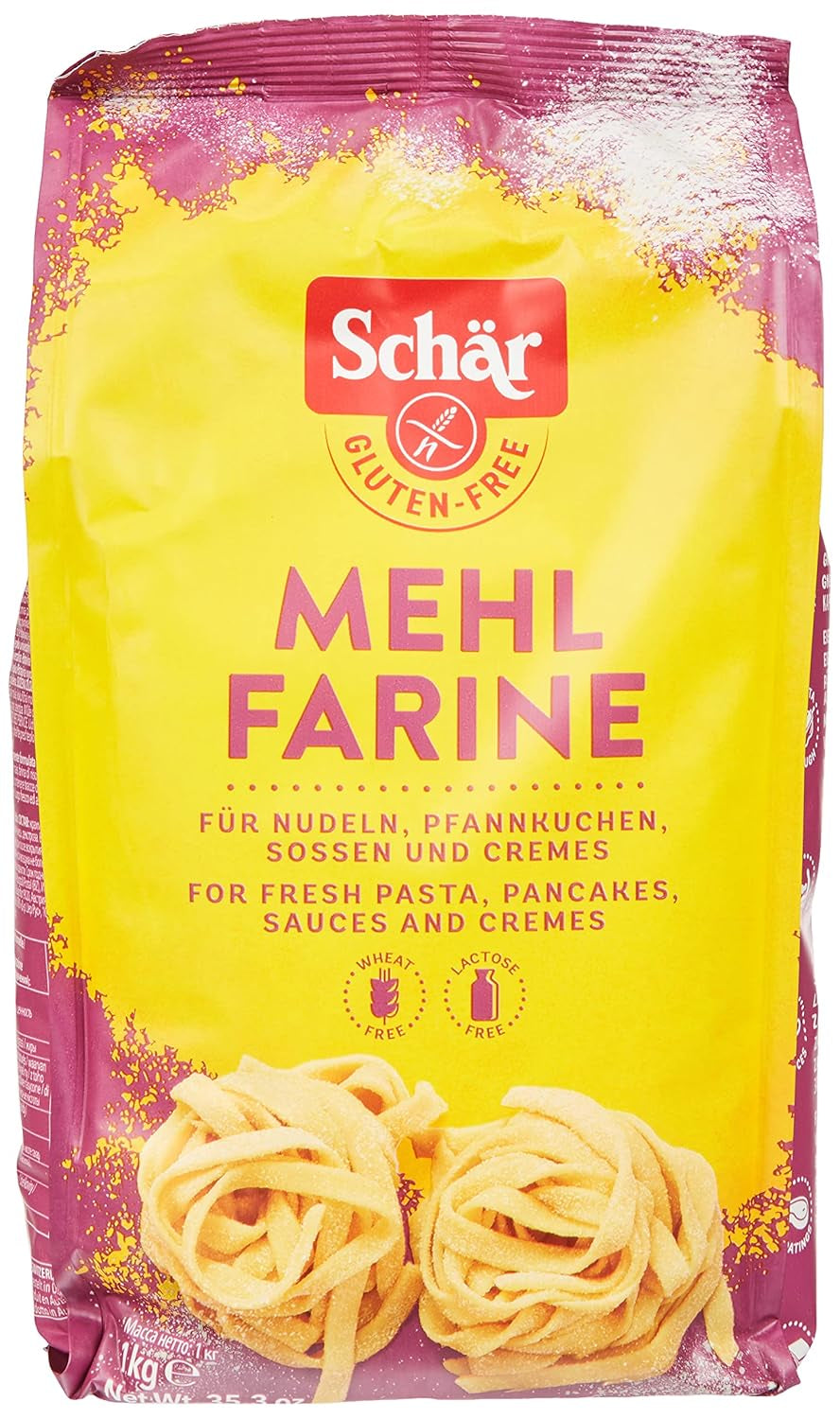 Mehl "Farine" - Basimehlmischung Glutenfrei 1Kg, 10Er Pack Mischung zum Backen und Kochen Naty Shop Standardtitel