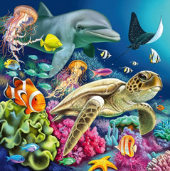 Ravensburger Puzzle für Kinder – 12000859 Zauberhafte Unterwasserwelt – 3X49 Puzzleteile für Kinder ab 5 Jahren Puzzle Naty Shop