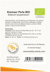 Bio-Tomatensamen Kremser Perle Portion