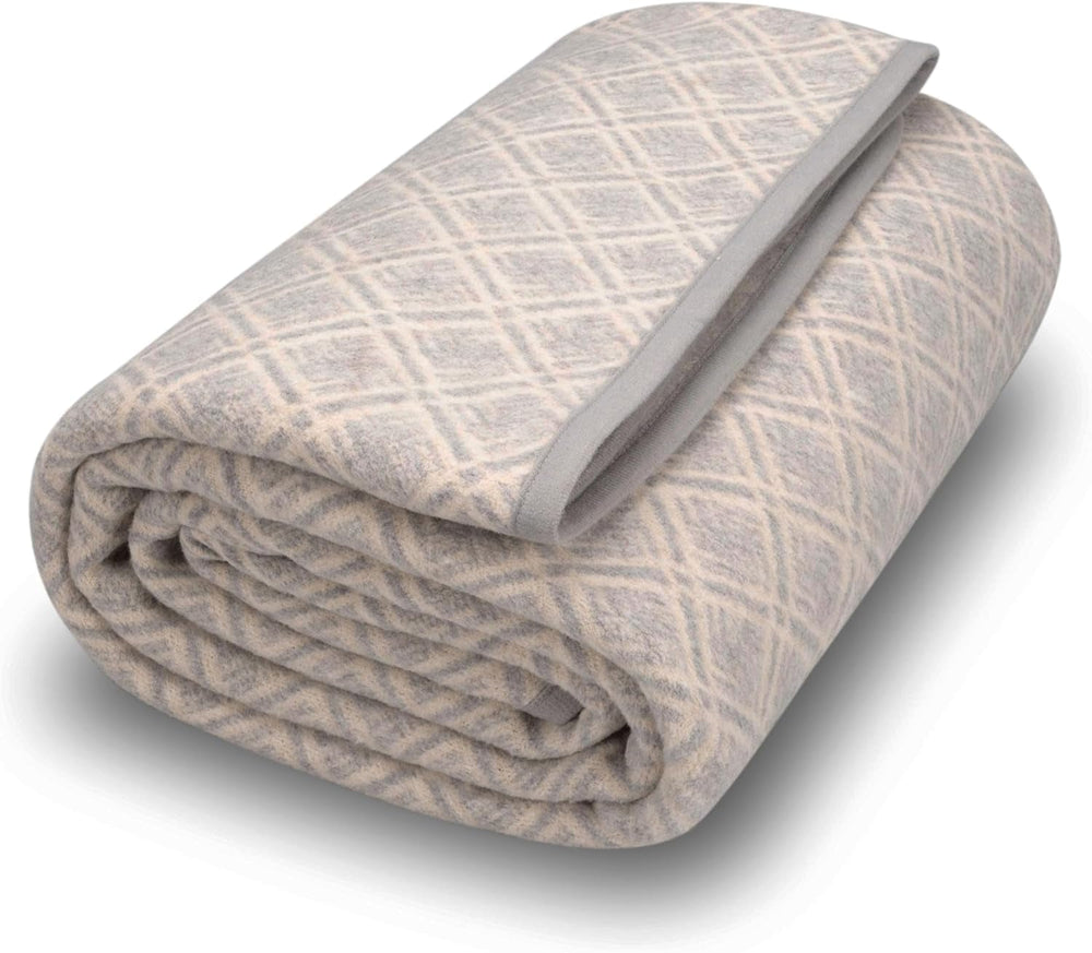 ACUSHLA 200.7X160 Cm, 1.7 Kg, pătură, pătură de lână, pătură caldă de călătorie, pătură tricotată, decorativă, pături pentru canapea, scaun, canapea, pat, living, camping, potrivită pentru toate anotimpurile Ww203 Paturi si Cuverturi Besuche den ACUSHLA-Store Gri cu carouri 160 X 200 Cm