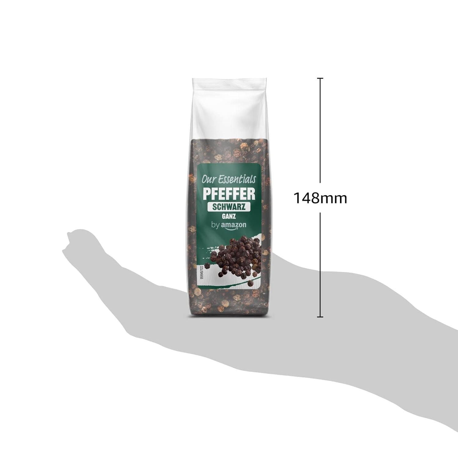 von Amazon Schwarzer Pfeffer ganz, 100g