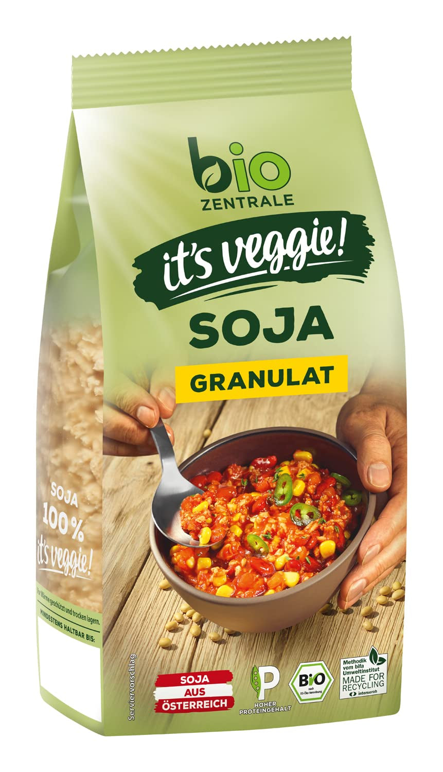 Biozentrale Bulgur im Tablett mit Gemüse und Ingwer | 200 g perfekt für eine schnelle Mahlzeit zum Mitnehmen | Quelle für veganes Protein | einfach zuzubereiten