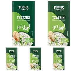 Fuchs Gewürze – Lasst uns eintauchen! Tzatziki Gewürzzubereitung, Gewürz für die Zubereitung von griechischem Tzatziki, 10 g im Beutel