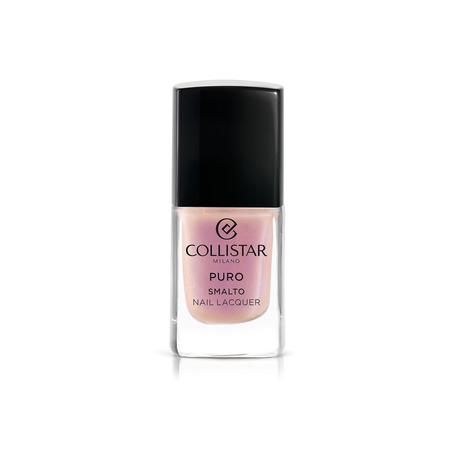 Collistar Puro Nagellack, langanhaltender Nagellack mit glänzendem Finish, Nr. 922 Weißes Porzellan, 10 ml