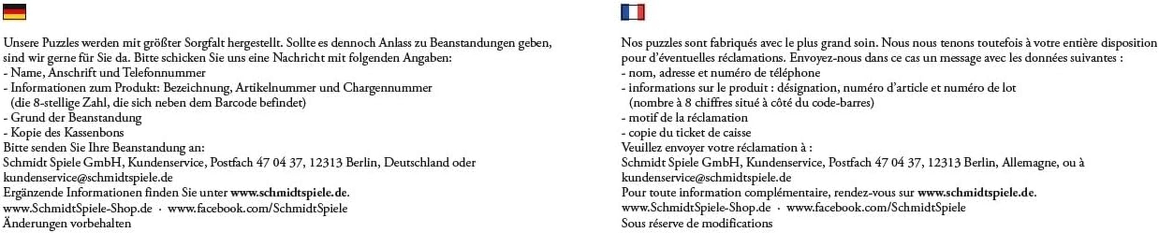 Schmidt Spiele 58288, Entdecken Sie die Welt, Puzzle 1000 Teile Puzzle Naty Shop