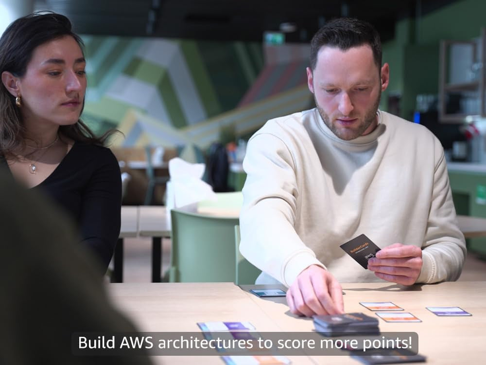 BuilderCards – Cloud Architecture Kartenspiel – Grundspiel (Englisch), Weiß