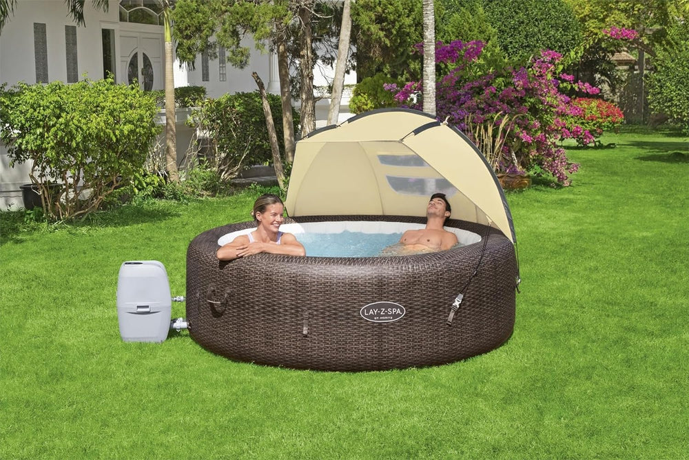 Bestway LAY-Z-SPA Sonnendach, 183 x 94 x 109 cm