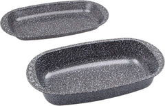 C|H|G Brotback- Und Bratenform Mit Deckel „Granito“, Skandia Xtreme Plus: 4-Fach Antihaftbeschichtung in Granitoptik, 37 X 20 X 7 Cm, Made in Germany Formen und Bleche zum Backen Naty Shop