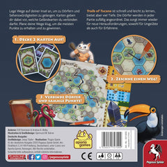Pegasus Spiele 53150G - Tucanei Trails, Weiß, M