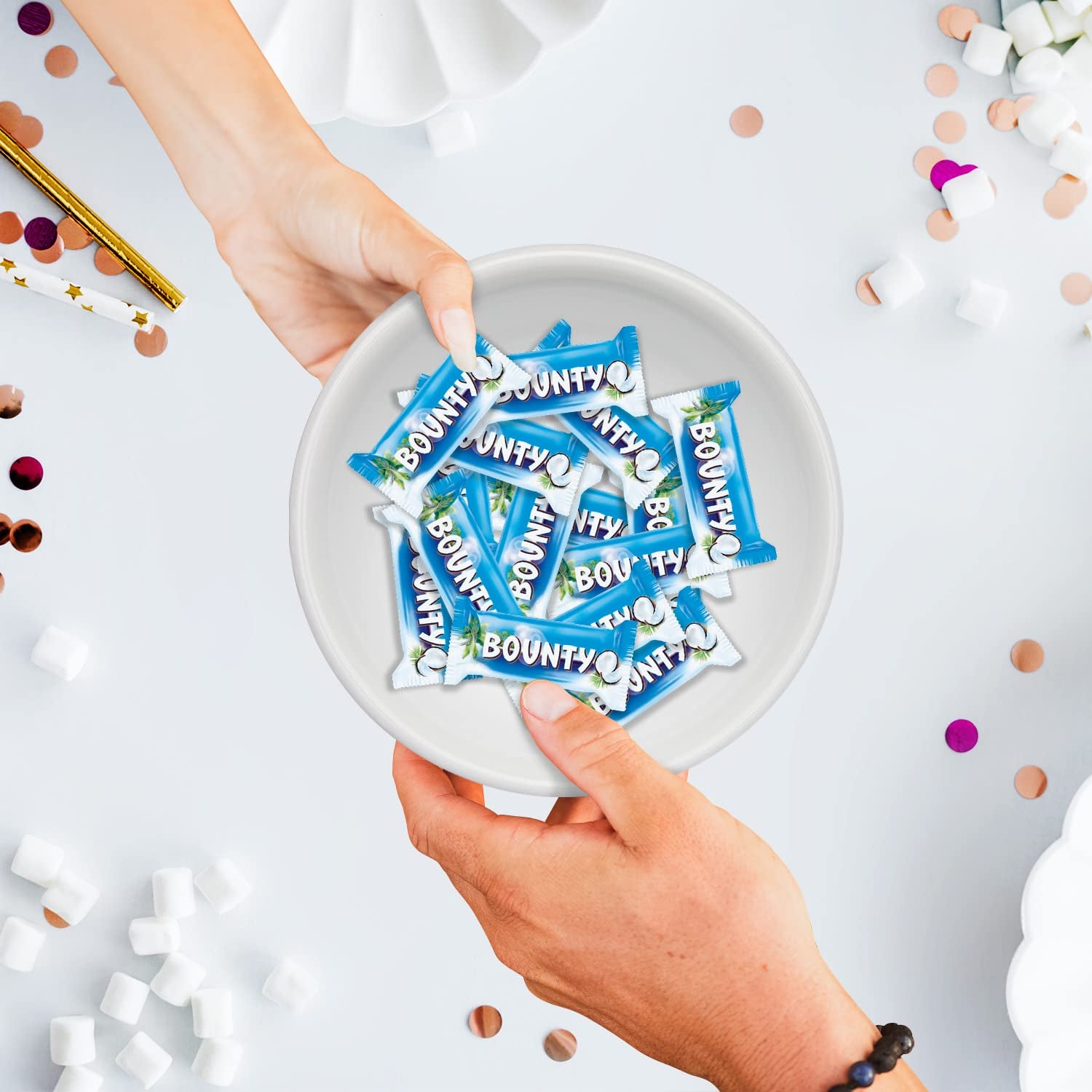 Bounty-Schokoriegel | Kokosnuss und Schokolade | Verschiedene Packungsgrößen