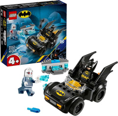 LEGO DC Batman: Batman & Batmobile Vs. Mr. Freeze – Superhelden-Autospielzeug mit 2 Minifiguren – Eisschütze mit Feuerelementen – Geschenk für Jungen und Mädchen ab 4 Jahren 76301 Bausätze Besuche den LEGO-Store Standardtitel
