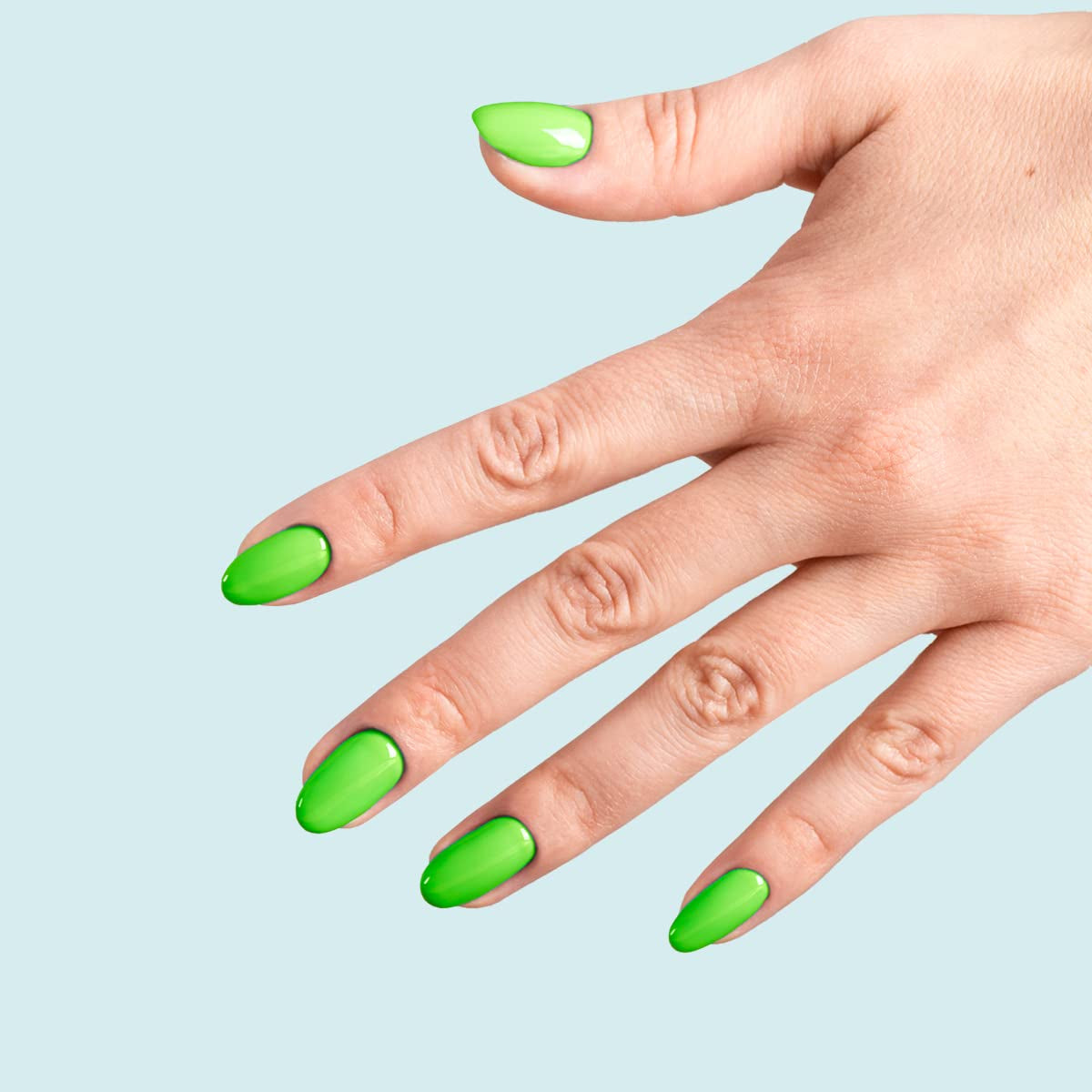 UV-Nagellack Semilac Hybrid 447 Loco Lime 7 ml Neonz-Kollektion