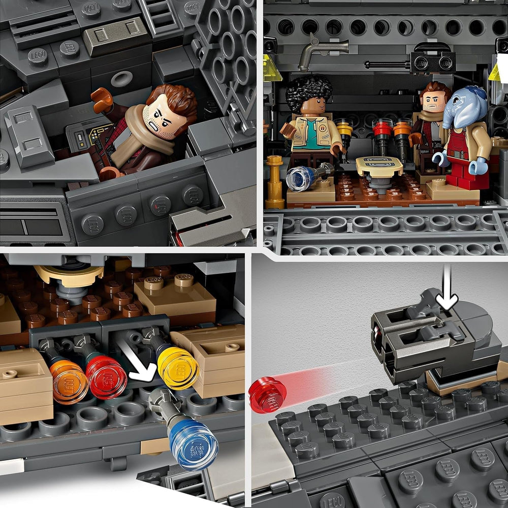 LEGO Star Wars: Skeleton Crew Onyx Cinder, baubares und sammelbares Raumschiffspielzeug für Jungen und Mädchen mit 5 Charakteren, Geschenkidee für Fans ab 10 Jahren 75374 Bausätze Besuchen Sie den LEGO-Store