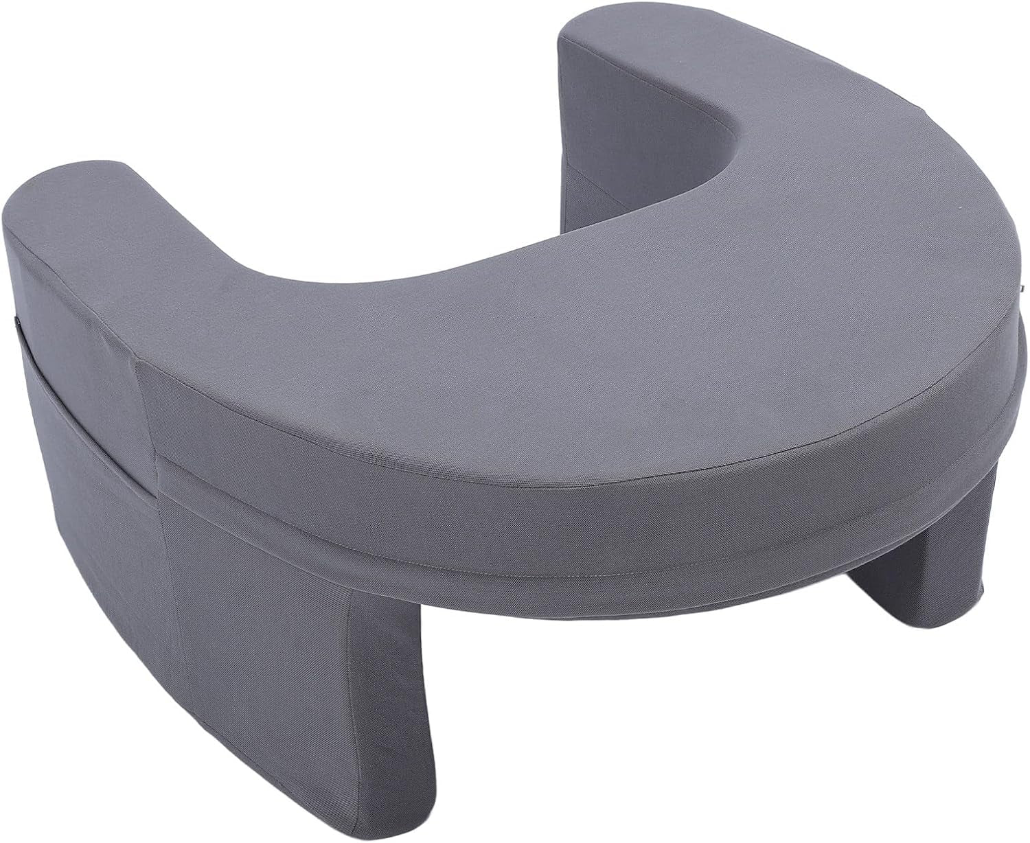 Pernă de citit pentru pat și canapea, pernă de poală pentru gaming, pernă de poală pentru laptopuri, pernă de gaming cu brațe și buzunar lateral, pentru adulți care se joacă, citesc, se uită la televizor, se joacă pe canapea