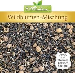 Wildblumenmischung NL Chrestensen | 5L Eimer für 500-1000 m² | Winterharte mehrjährige Blumensamen | Wildblumenwiese für Bienen und Schmetterlinge | Für Garten, Wiese