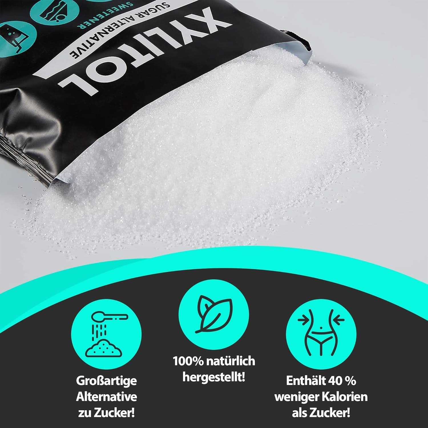 Nature Diet Xylitol, 1 Kg Indulcitori Naty Shop