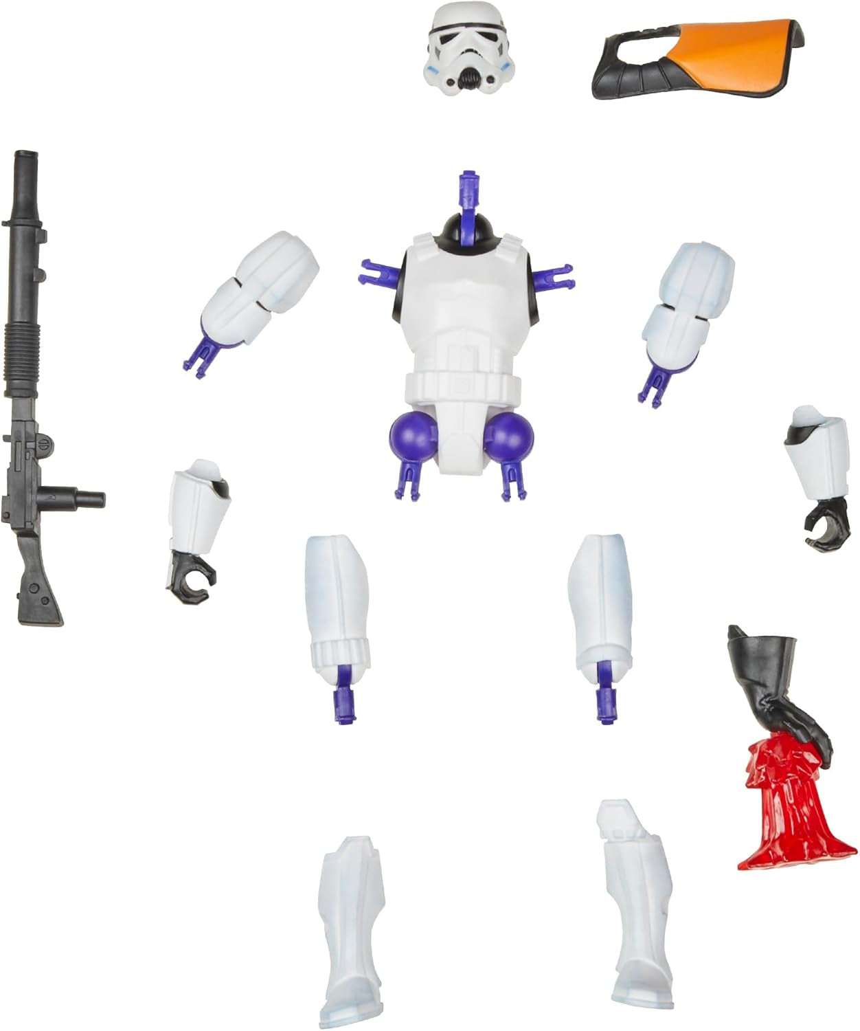 Star Wars Mixmashers Stormtrooper Anpassbare Mix-and-Match-Actionfiguren und Zubehör Actionfiguren Naty Shop